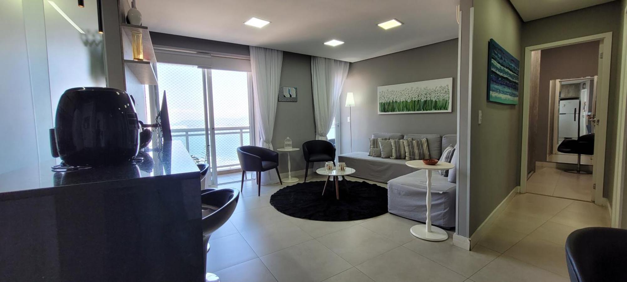 Appartamento Booksantos Unlimited 2705 - Veja O Mar Da Cama Esterno foto