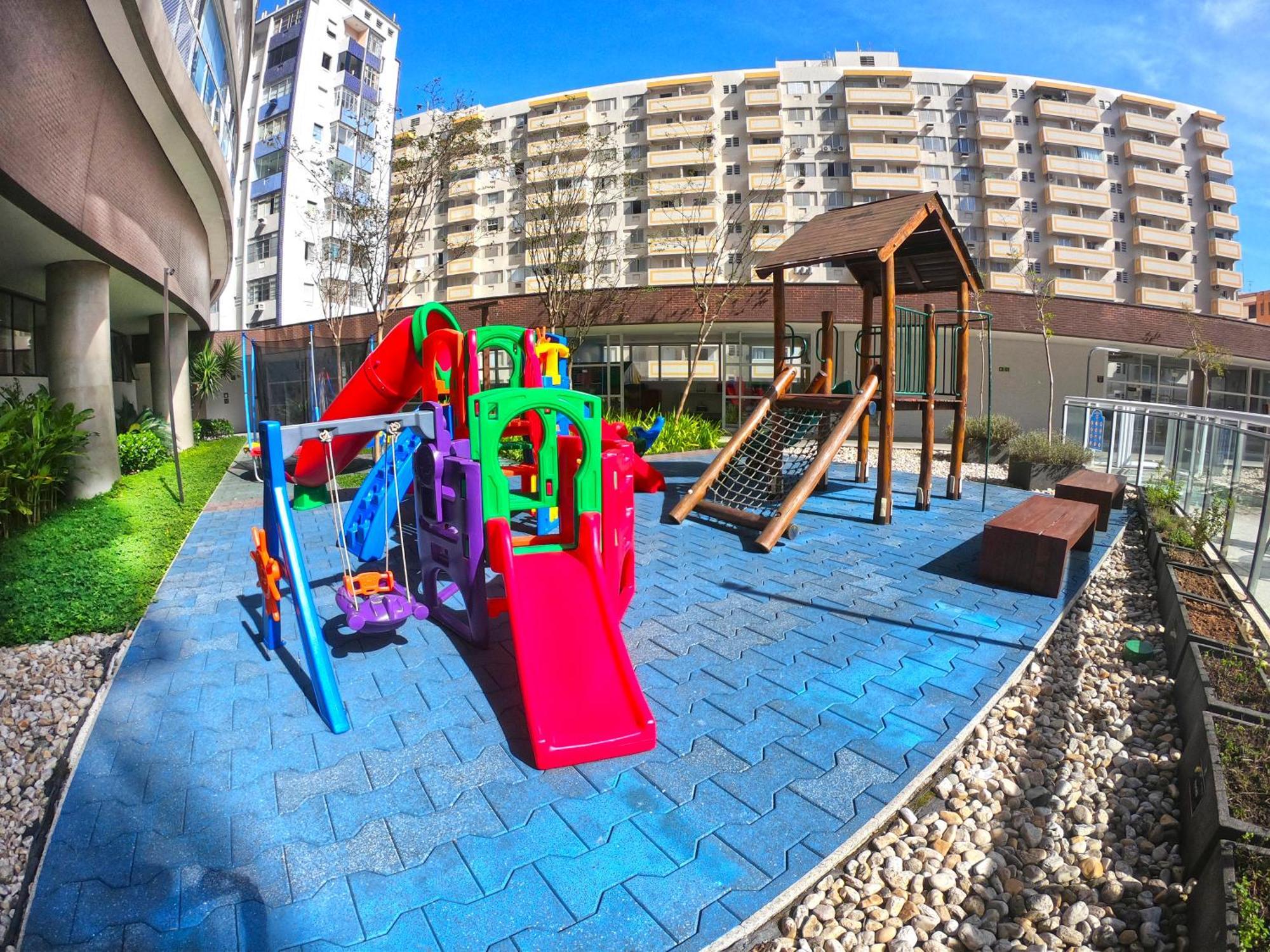 Appartamento Booksantos Unlimited 2705 - Veja O Mar Da Cama Esterno foto